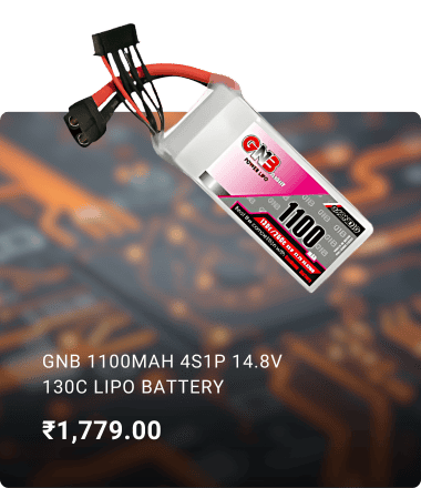 GNB 1100mAh 4S1P 14.8V 130C Lipo Battery